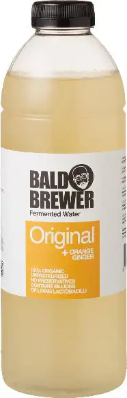 Gefermenteerd water sinaasappel & gember 1 l