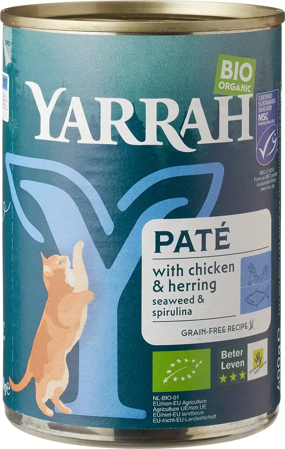 Kattenpaté vis graanvrij