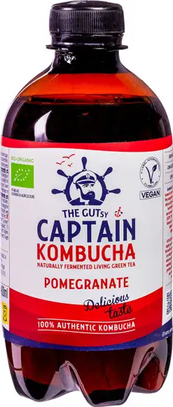 Kombucha granaatappel 400 ml