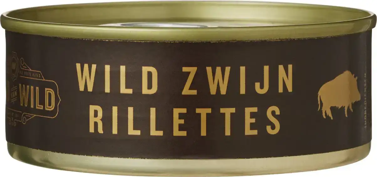 Rilettes van wild zwijn