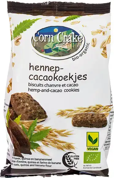 Hennep-cacaokoekjes 150 g