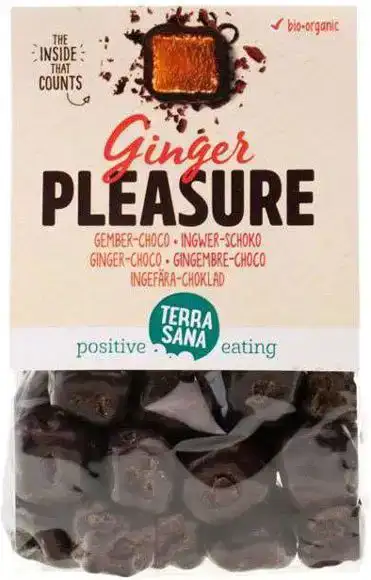 Chocoladeblokjes gember 150 g