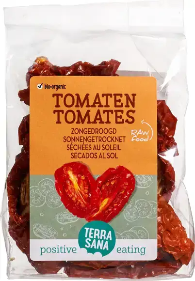RAW zongedroogde tomaten 100 g