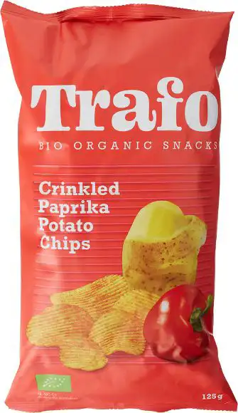 Ribbelchips paprika 125 g