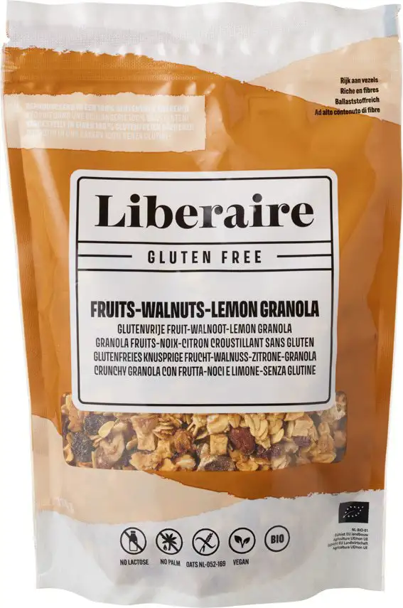 Granola fruit walnoot citroen GV