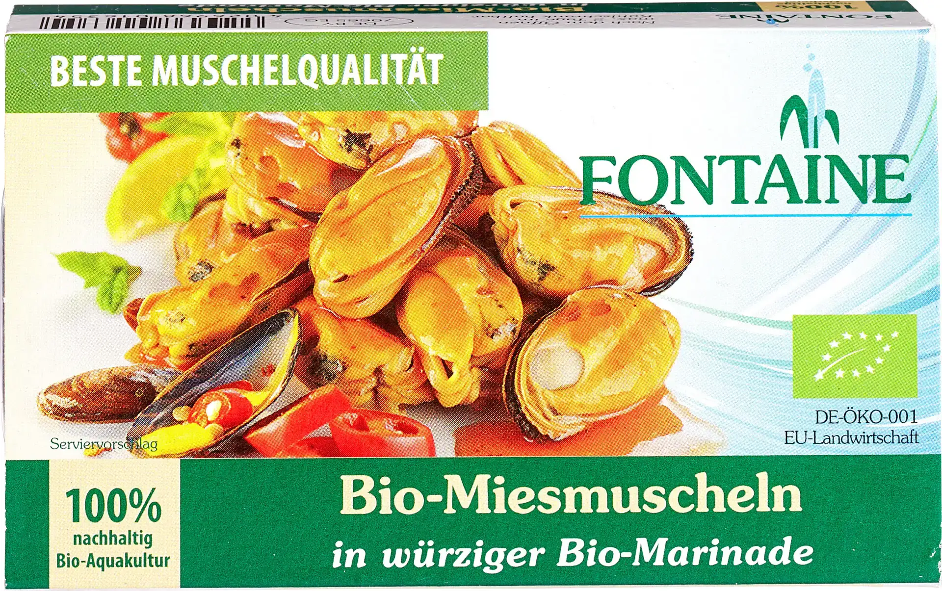 Mosselen in kruidige marinade