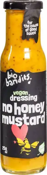 Vegan no honey mustard dressing 250 ml