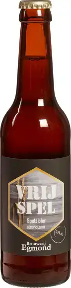 Vrij Spel alcoholarm speltbier 33 cl