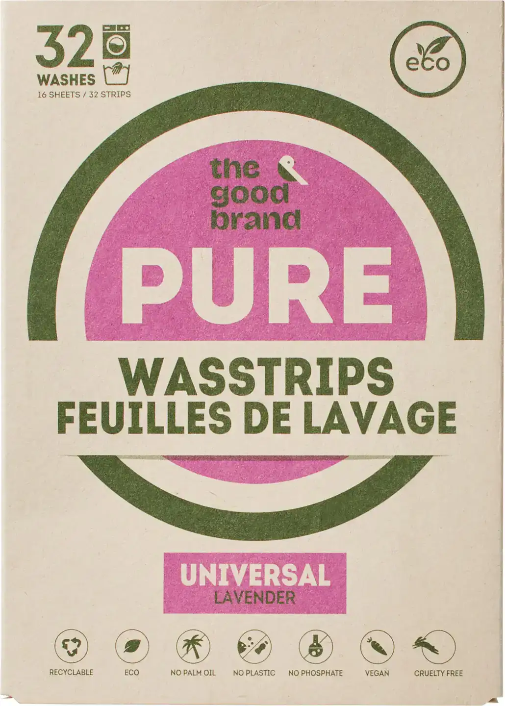Wasstrips lavendel