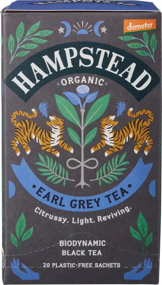 Zwarte thee earl grey