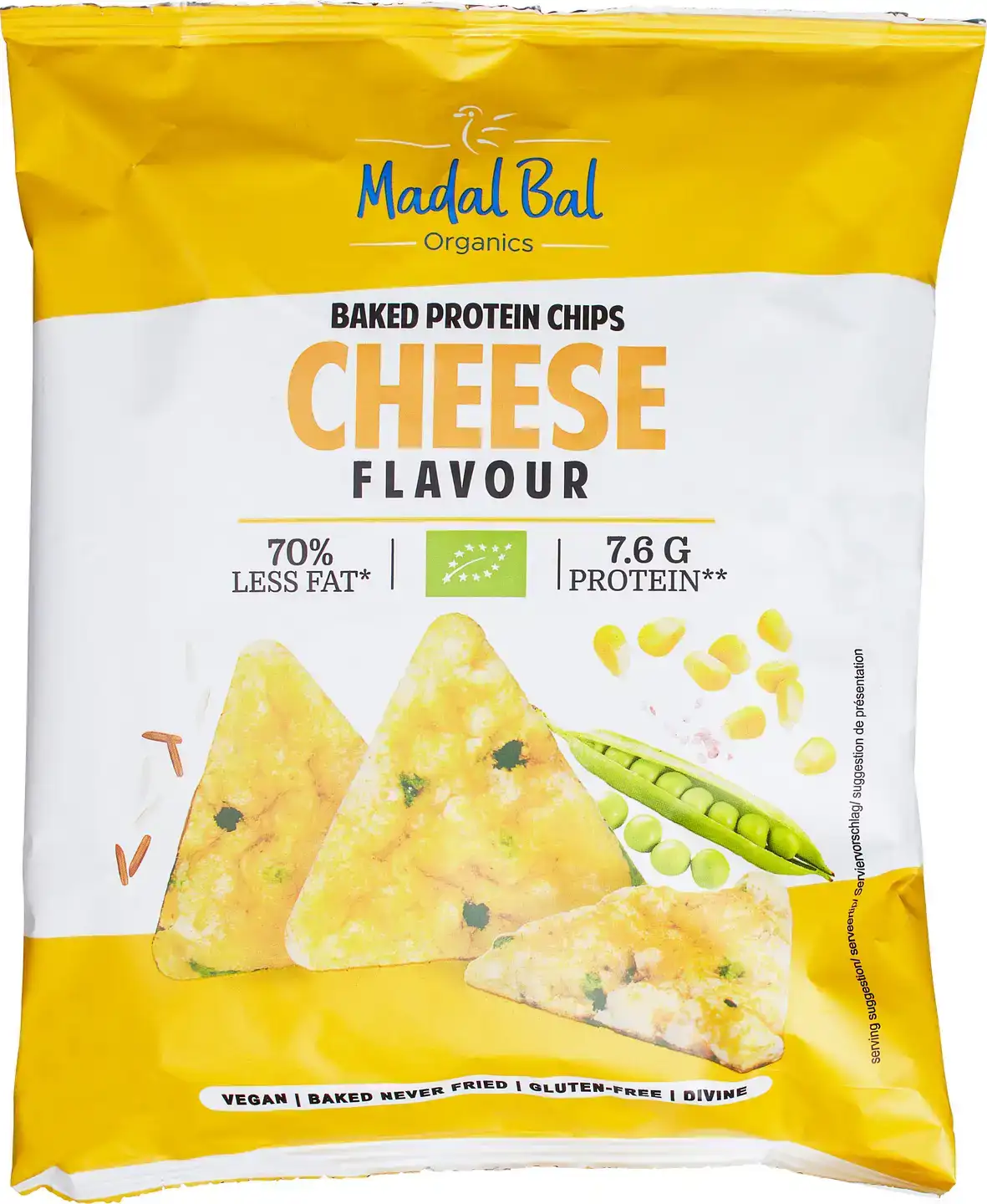 Protein chips vegan cheese
