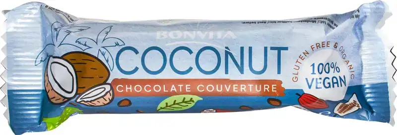 Vegan milk chocolate coconut bar 40 g