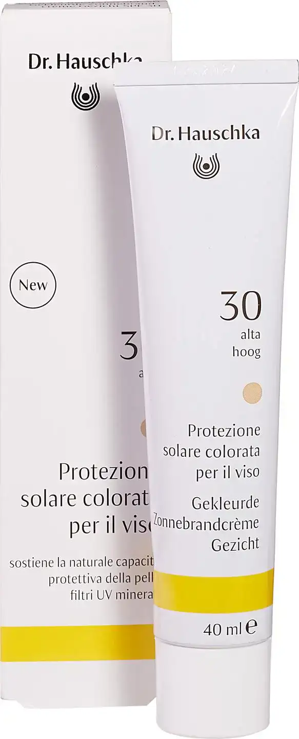 Gekleurde zonnebrandcrème gezicht SPF 30