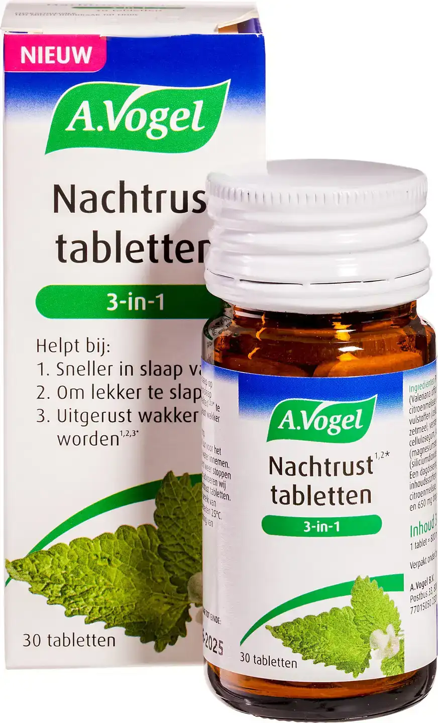 Nachtrust tabletten 3-in-1