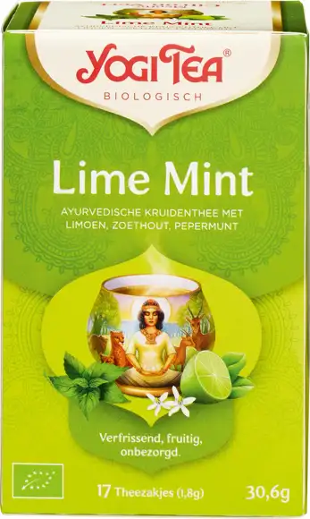Kruidenthee limoen mint 30.6 g