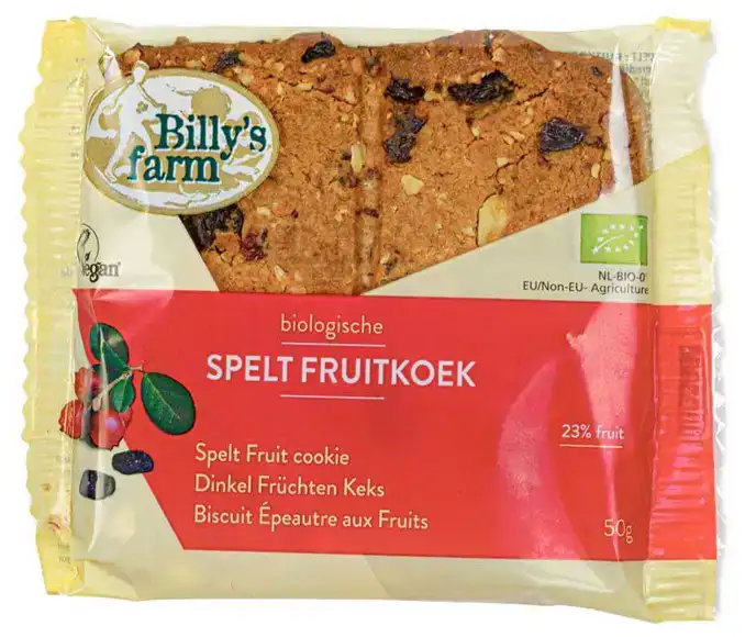 Spelt fruitkoek 50 g