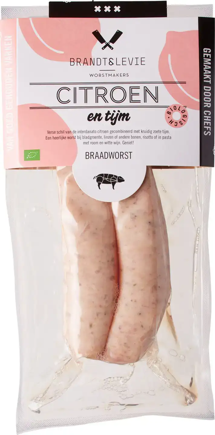 Braadworst citroen & tijm