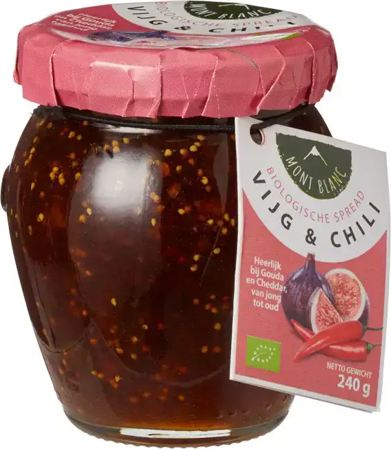 Vruchtenspread vijg-chili