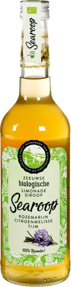 Siroop rozemarijn, citroenmelisse en tijm 500 ml