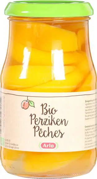 Perziken op lichte siroop 350 g