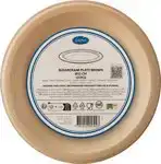 Wegwerpborden bagasse bruin 22cm