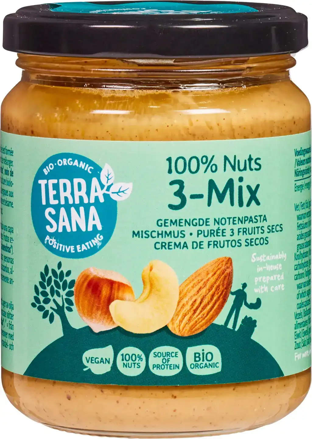 Gemengde notenpasta 3-mix