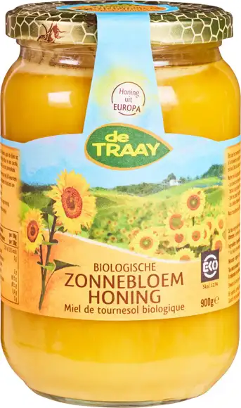 Zonnebloemhoning 900 g