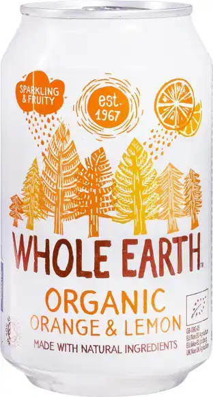 Sparkling orange & lemon 330 ml