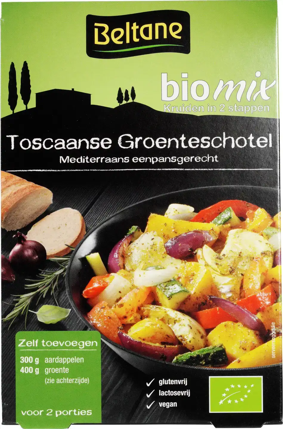 Mix voor Toscaanse groenteschotel