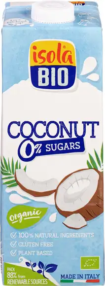 Kokosdrink suikervrij 1 l