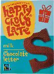 Melk chocoladeletter S