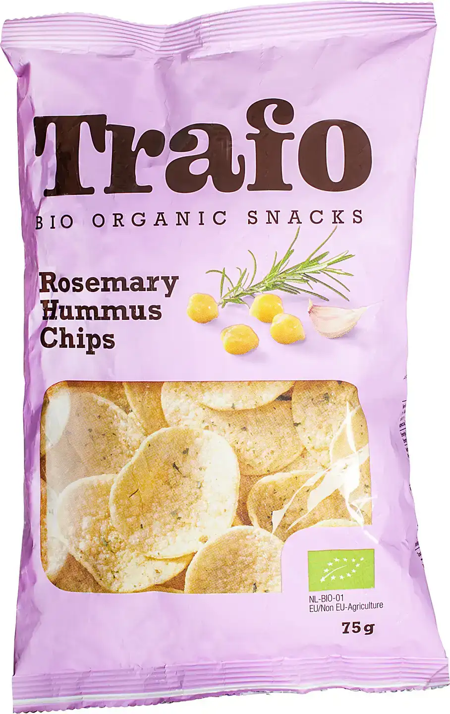 Hummus chips rozemarijn
