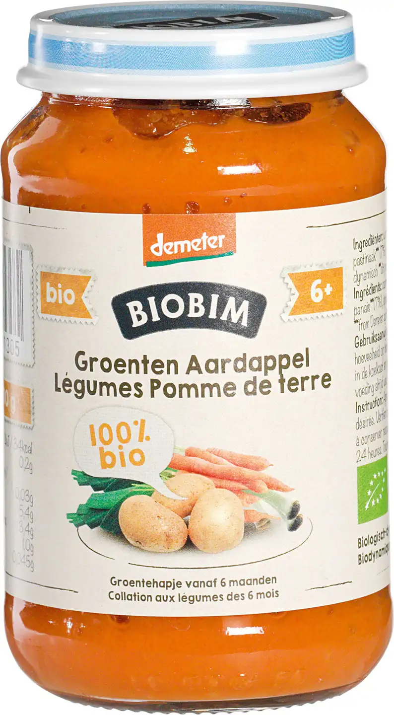 Babyhapje Groenten Aardappel 6+ mnd
