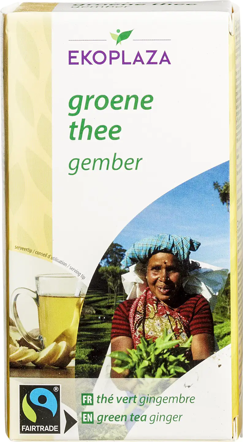 Groene thee gember