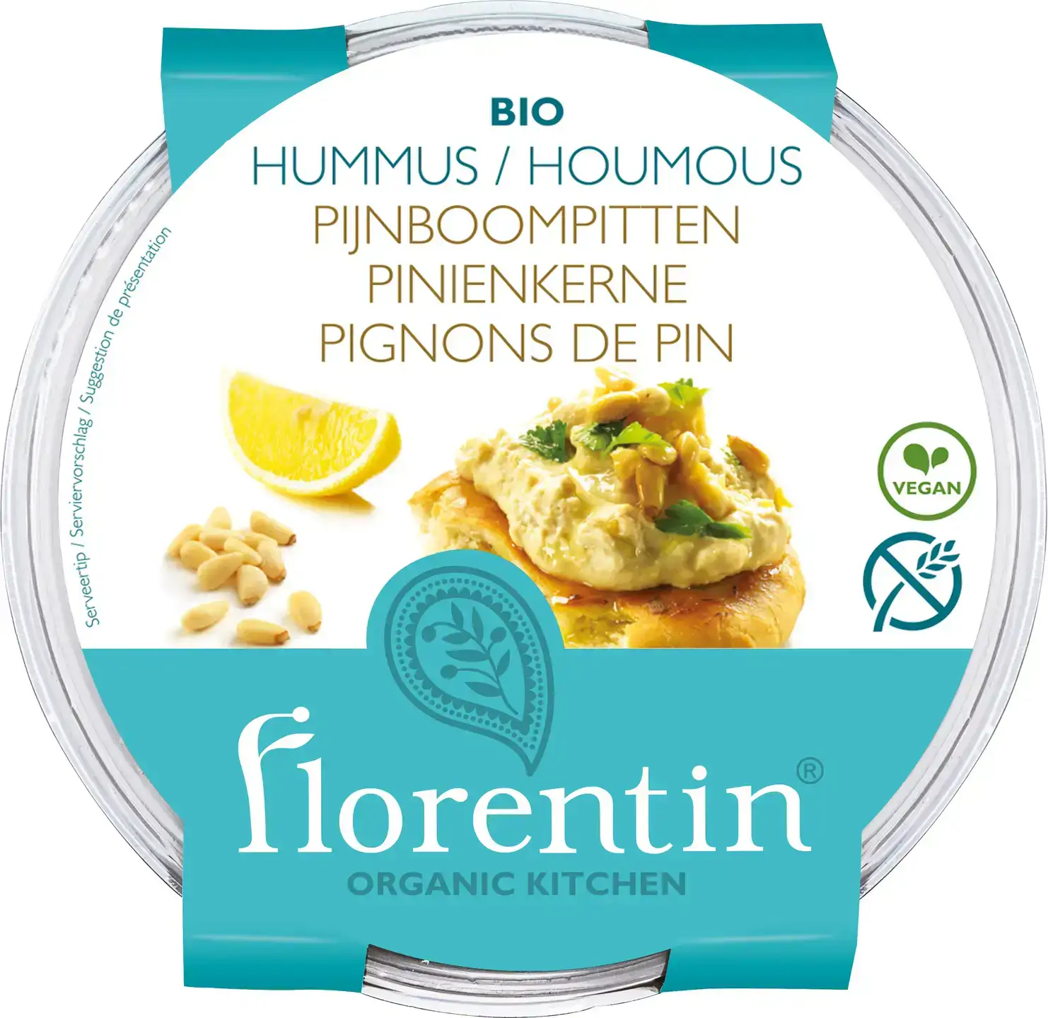 Hummus pijnboompitten