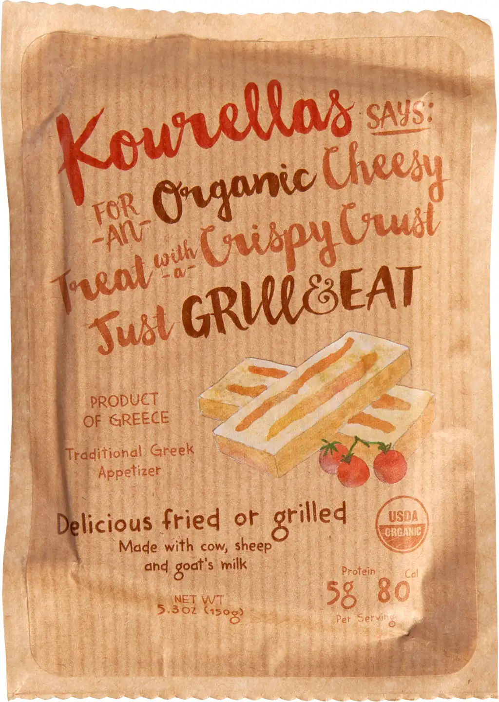 Grill & eat cheese