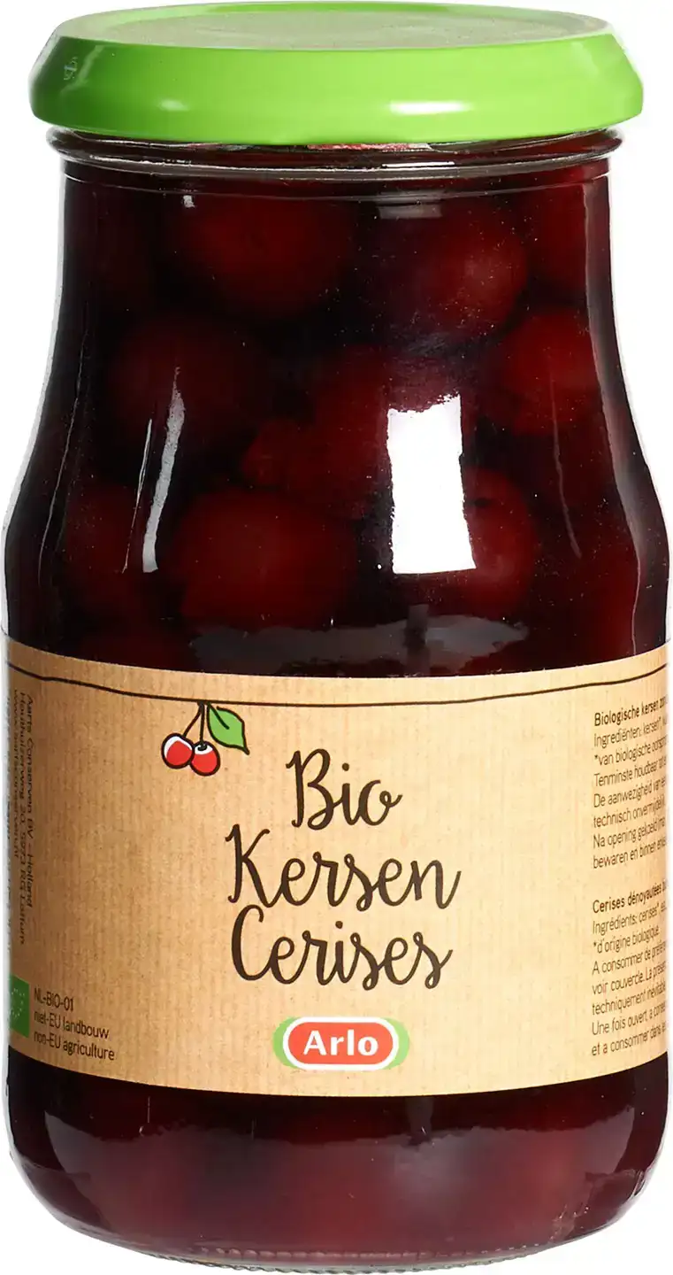 Kersen op siroop
