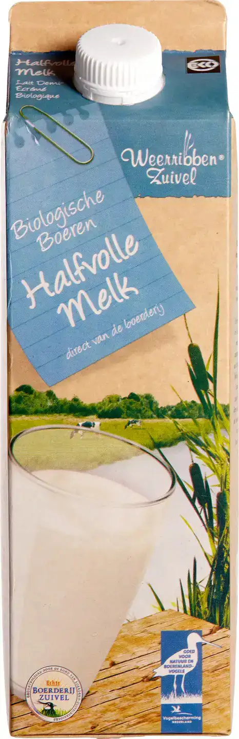Halfvolle melk
