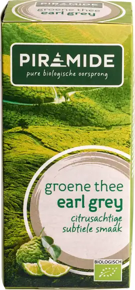 Groene thee earl grey 30 g