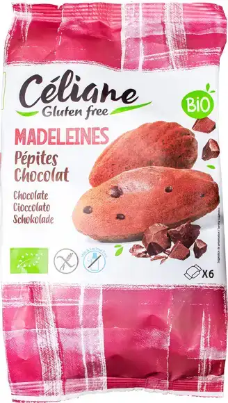 Glutenvrije chocolade madeleines 180 g