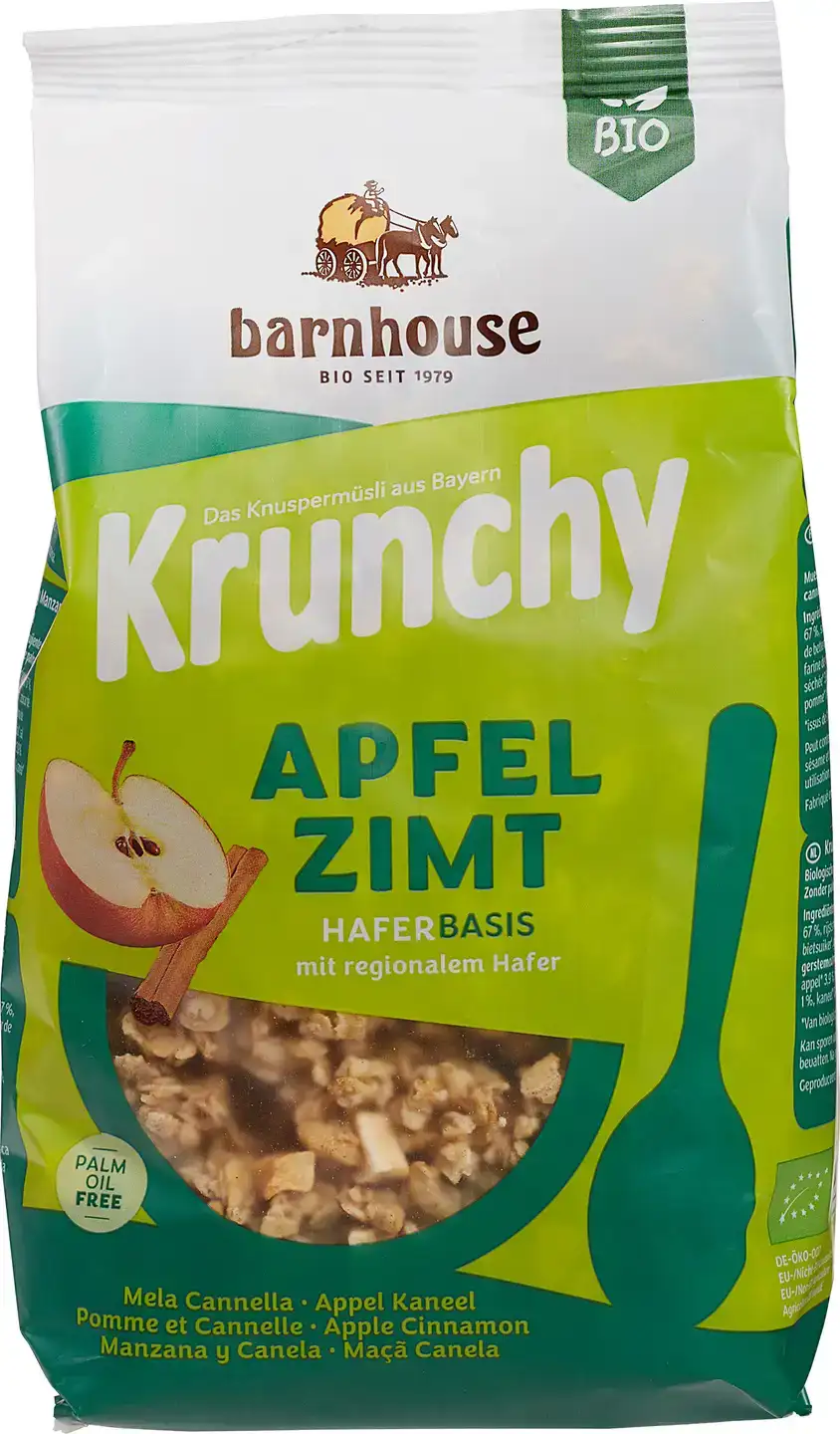 Krunchy muesli appel kaneel