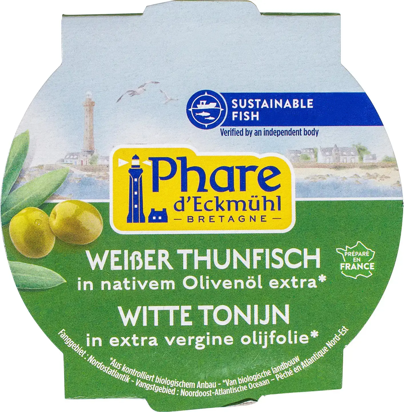 Witte tonijn in olijfolie