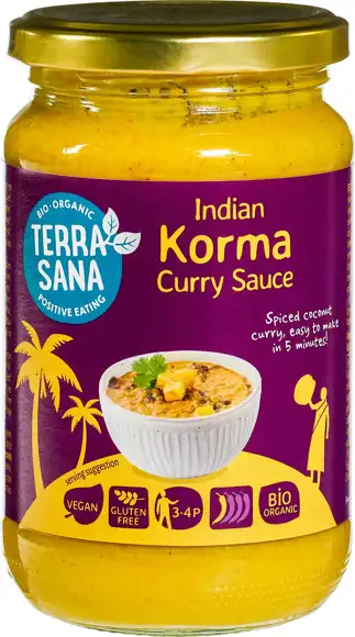 Indian korma curry saus 350 g