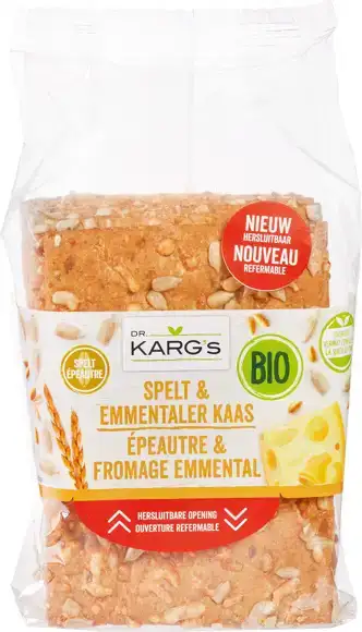 Spelt-kaas crackers 200 g