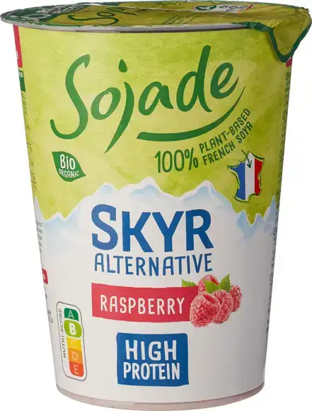 Plantaardige variatie op skyr framboos 400 g