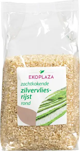 Zilvervliesrijst rond 500 g