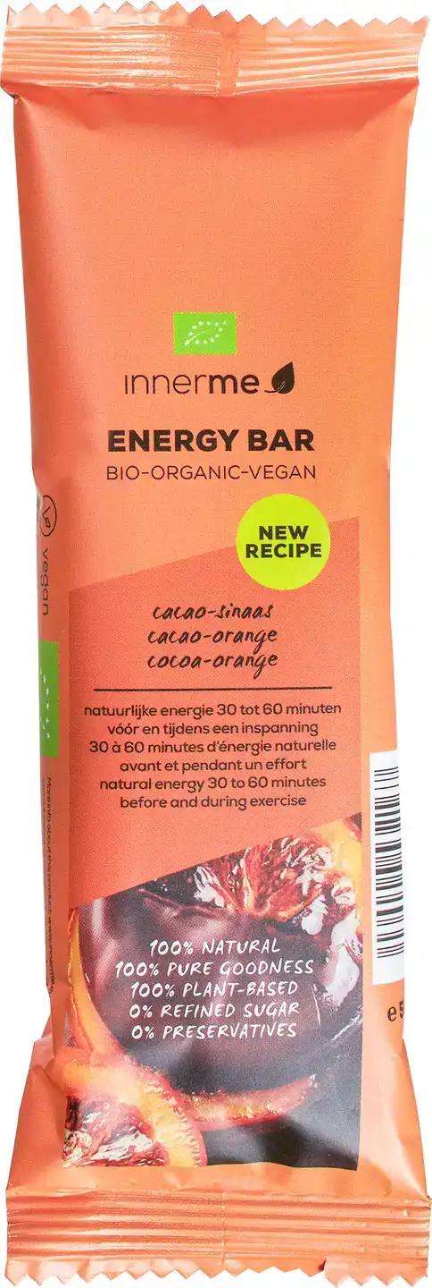 Energy bar cacao sinaasappel