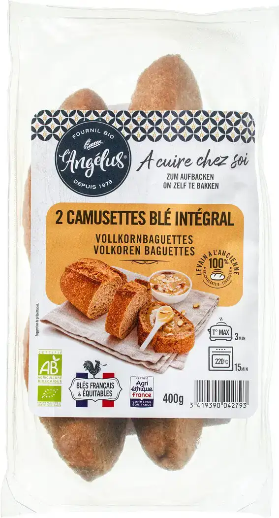 Camusettes volkoren desem