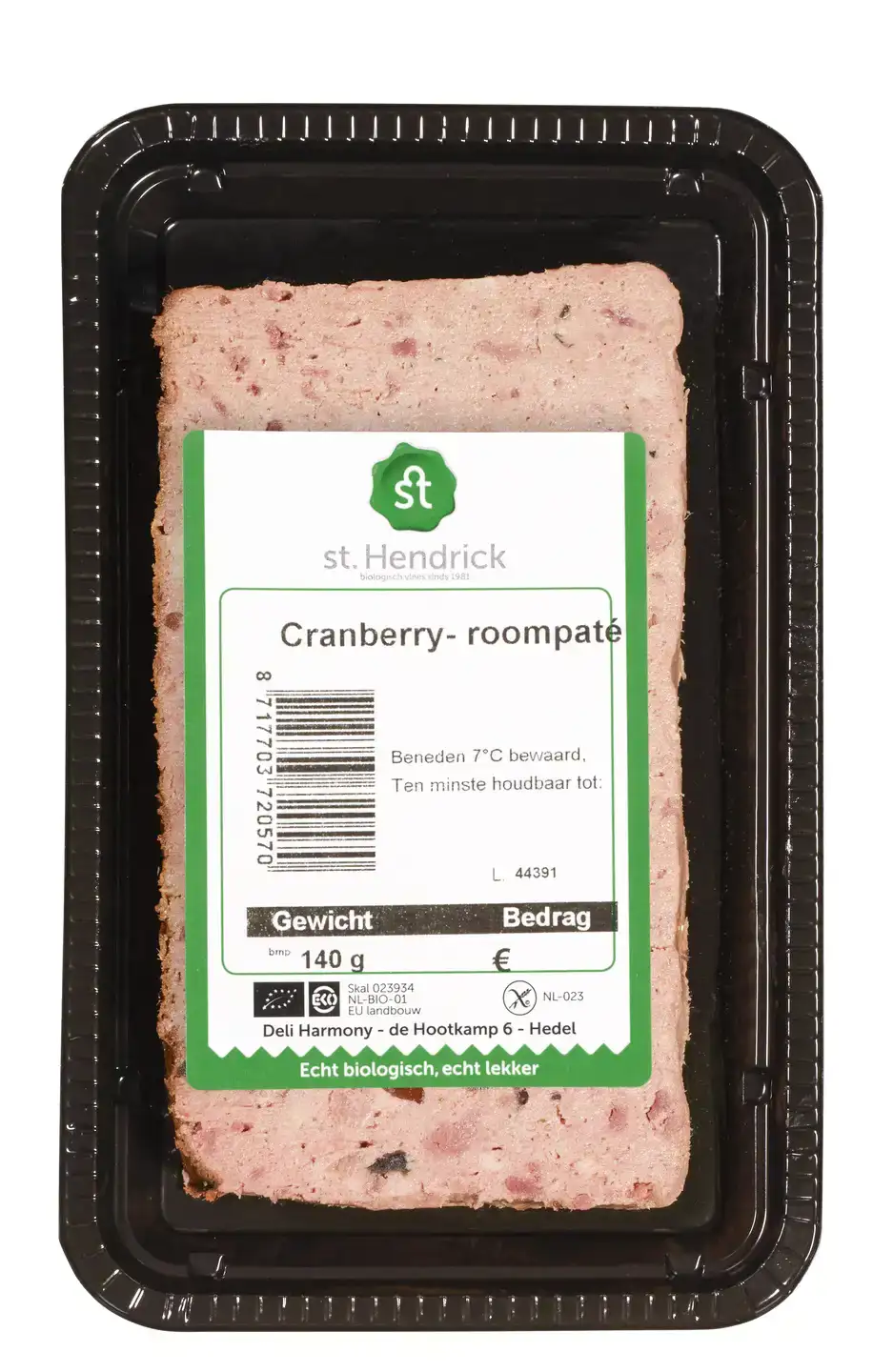 Cranberry roompaté