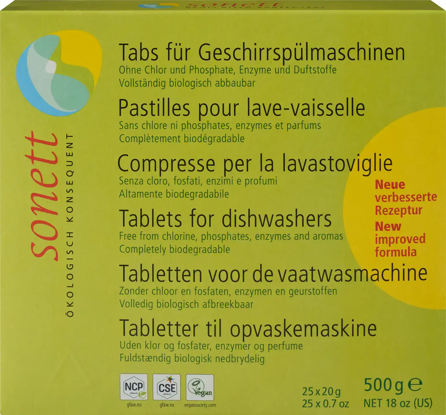 Vaatwastabletten